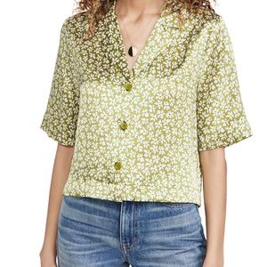 NWOT Reformation Hanson Top, Absinthe